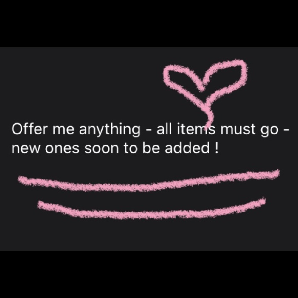 Offer me anything!